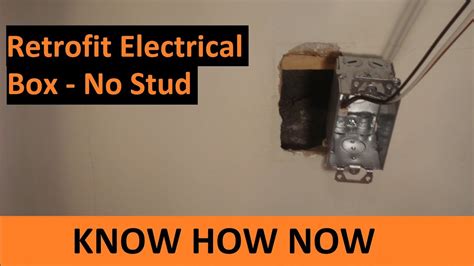 how to install metal old work electrical box|electrical outlet box installation.